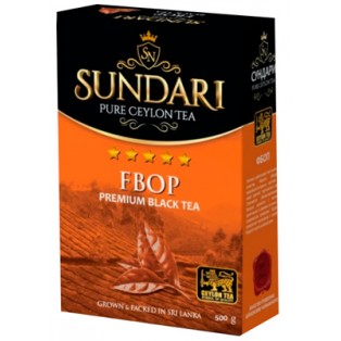 Sundari Tea FBOP Чай 500гр ср.лист